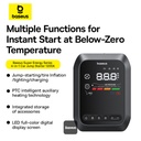 Baseus PrimeTrip VJ1 Car Jump Starter 12000mAh - Black