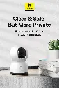 Baseus Security P1 Lite Indoor Camera 2K - Moon White