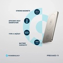  Powerology Ultra-Thin Magsafe Power Bank 5000mAh (Titanium)