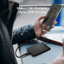 Momax 1-POWER S.PASS 5000mAh Qi2 Magnetic Wireless Battery Pack (Black)