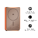 Momax 1-POWER S.PASS 10000mAh Qi2 Magnetic Wireless Battery Pack (Orange)