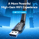 Vention AC650 USB Wi-Fi Dual Band Adapter (Black)