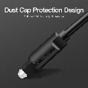 Vention Optical Fiber Audio Cable 1.5M (Black)