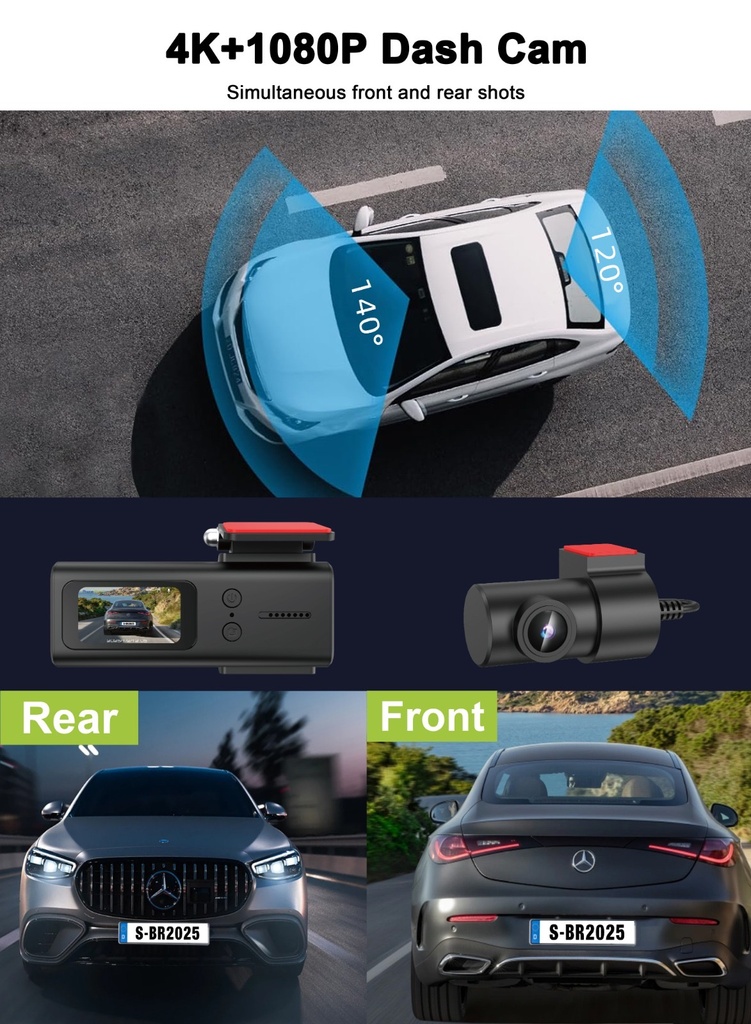 Phone Planet Car Dash Cam 4K HD