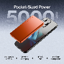 Statik MagSafe Power Bank with Semi-Solid Electrolyte Technology V2 5000mAh (Orange)