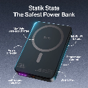 Statik MagSafe Power Bank with Semi-Solid Electrolyte Technology V2 5000mAh (Black)
