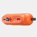 Statik Snap-N-Charge Power Bank Universal USB-C, Lightning & Micro USB Magnetic Tips V3 3200mAh (Orange)