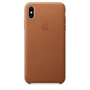 Apple Leather Case for iPhone XS Max (Saddle Brown)