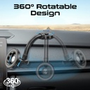 Promate MagGrip™ 360° Cradleless Ring Smartphone Holder 