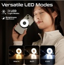 Promate MagSafe LED Ring Light 360° Rotatable (Black) 