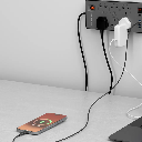 Powerology  6AC | 2990W Power Strip PD 20W (Black)