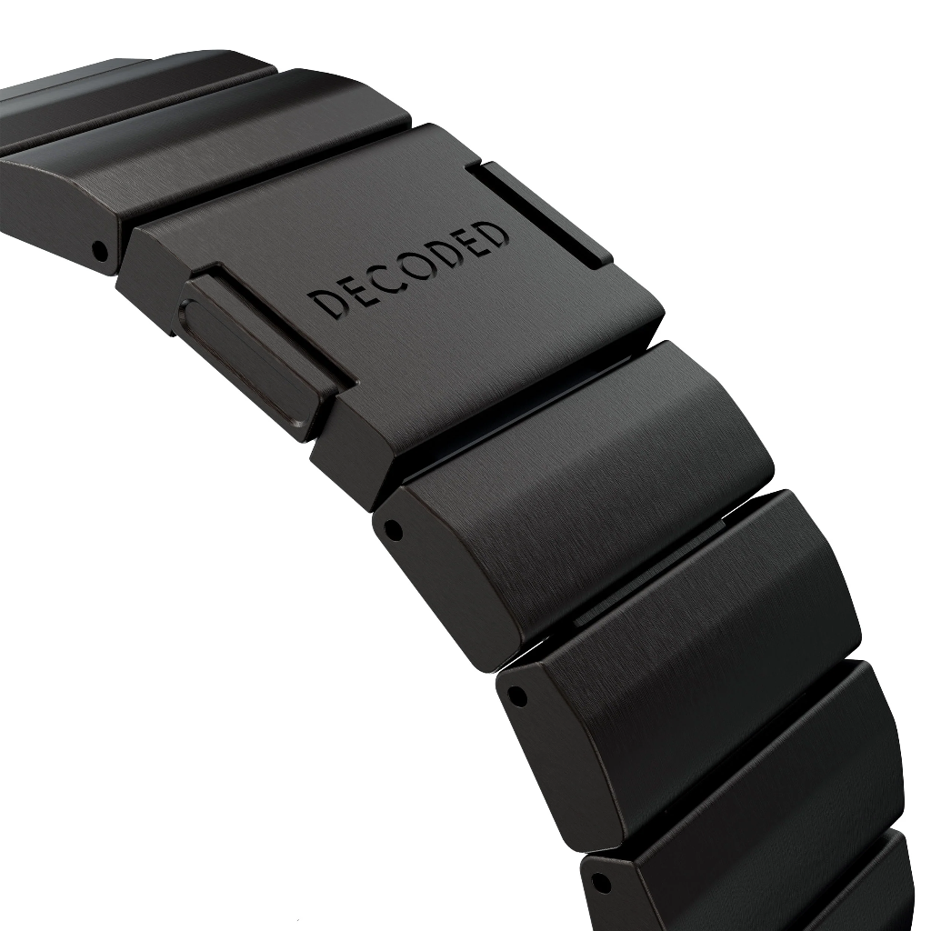 Decoded Titanium Strap for Apple Watch Ultra 1-2 (Black Titanium)