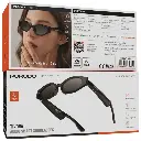 Porodo Lifestyle Tivora Audio Smart Sunglasses (Black)