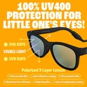 Baby Sunnies Sunglasses 0-24 month (Black)