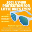 Baby Sunnies Sunglasses 0-24 month (Sky Blue)