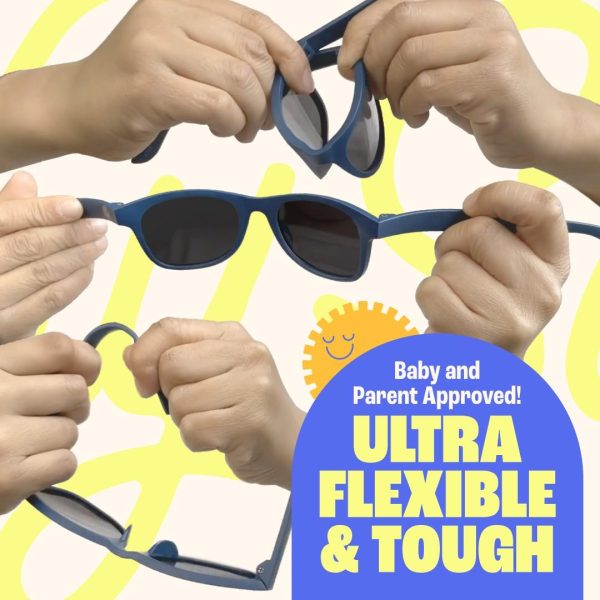 Baby Sunnies Sunglasses 3-8 y/o (Navy Blue)