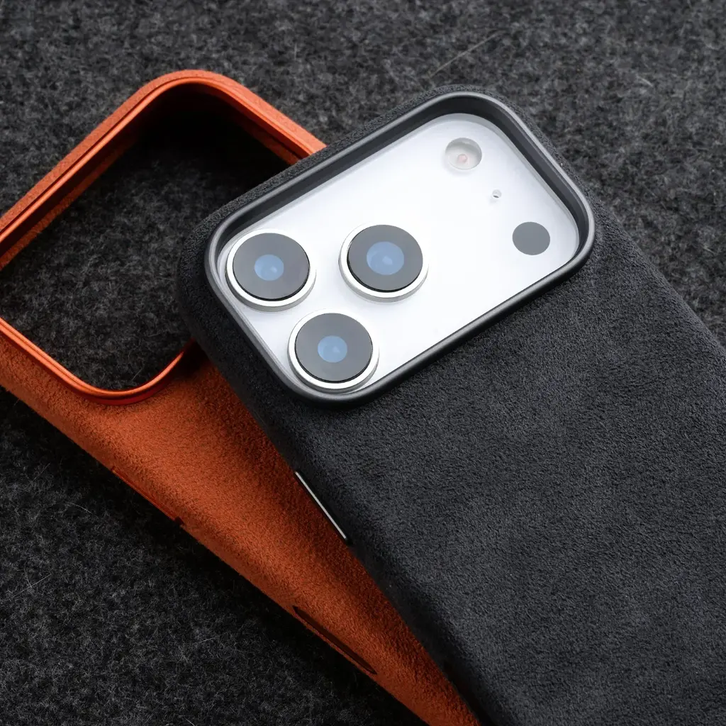 Melkco Alcantara Magsafe Case For Iphone 17 Pro Max (Grey)