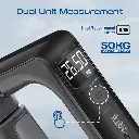 Promate Digital Handheld Luggage Scale • 50Kg Max Capacity (Black)