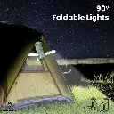 Promate 4-in-1 Multifunctional Camping Kit LED Light, 6000mAh Power Bank, and Bluetooth Speaker (Gray)