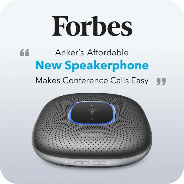 Anker PowerConf Bluetooth &amp; USB Speakerphone (Black)