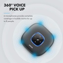 Anker PowerConf Bluetooth &amp; USB Speakerphone (Black)