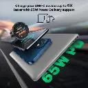 Promate Mini Car Charger 65W (Transparent) 