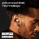 Promate Earphones In-Ear USB-C Wired ENC Stereo (White)