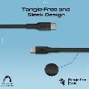 Promate Cable Kit 27W PD 3Pcs High Tensile Strength USB-C to Lightning (Black)