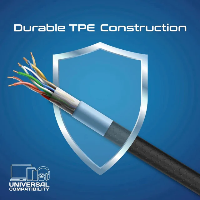 Promate Cable Kit 60W PD 3Pcs High Tensile Strength USB-C (Black)