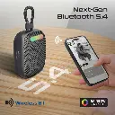 Promate CrystalSound™ 7W High-Definition Wireless Speaker (Black)