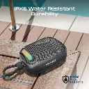 Promate CrystalSound™ 7W High-Definition Wireless Speaker (Black)