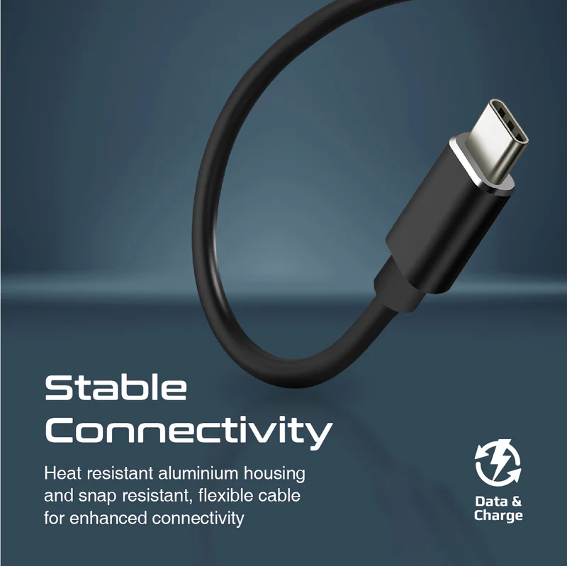 Promate LiteHub 4-in-1 Multi-Port USB-C Data (Black)