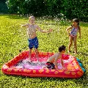 Big Mouth Dinosaur Splash Mat (Orange)