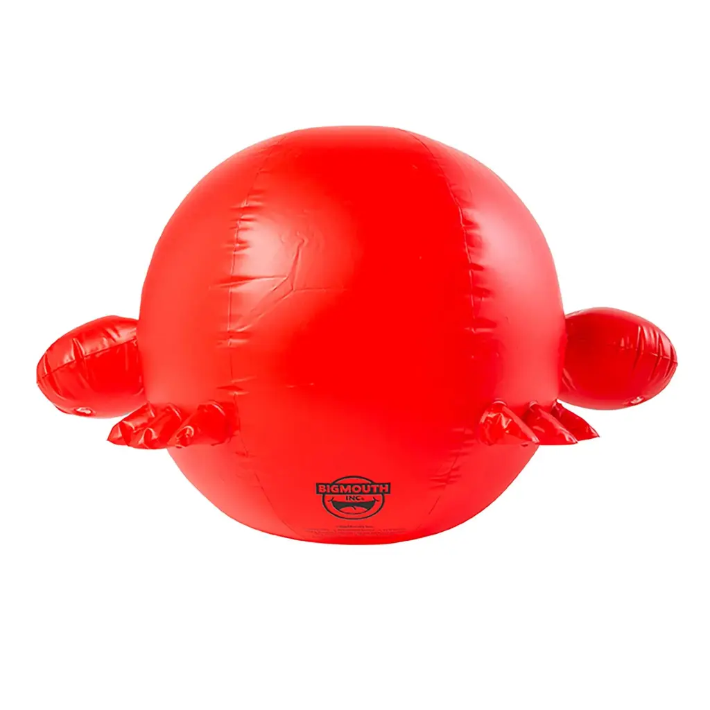 Big Mouth Crab Beach Ball (Red)