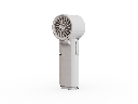 Porodo Lifestyle Chillo Plus Rechargeable Ice Cooling Fan (White)
