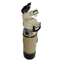 Porodo Lifestyle Powersip Sports Water Bottle 670ML (Beige)