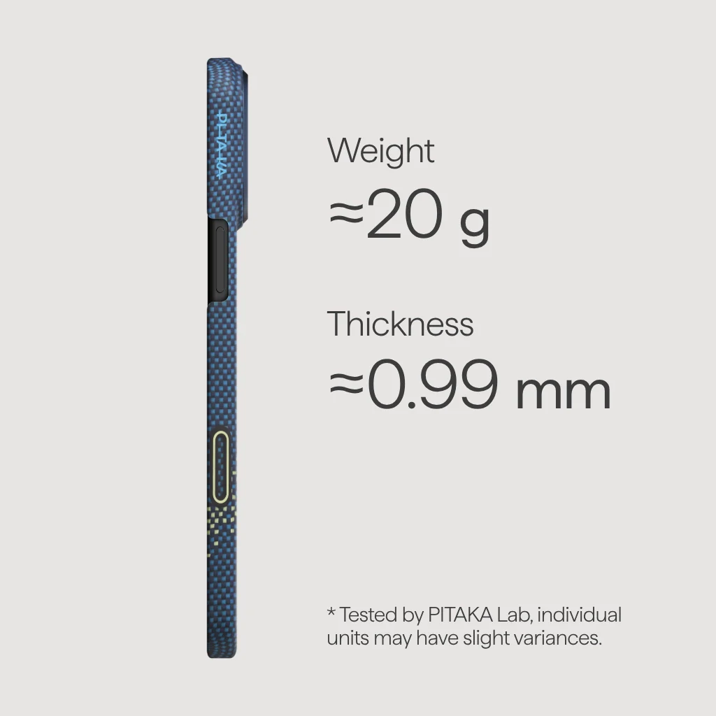 Pitaka Ultra-Slim Casee For iPhone 17 Pro (Milky way galaxy)
