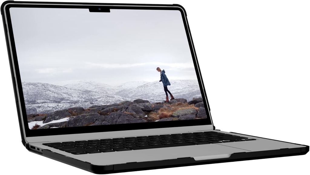 UAG Plyo Case for MacBook Air 15" m2/m3/m4/m5 (Ice/Black)