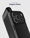 Spigen Rugged Armor MagFit Case for iPhone 17 Pro Max (Matte Black)