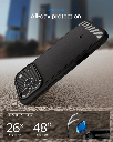 Spigen Rugged Armor MagFit Case for iPhone 17 Pro Max (Matte Black)
