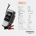 Porodo 6-IN-1 Multi Function Power Tool, Jump Starter | Air Compressor | Power Bank 8000mAh (Black/Gray)