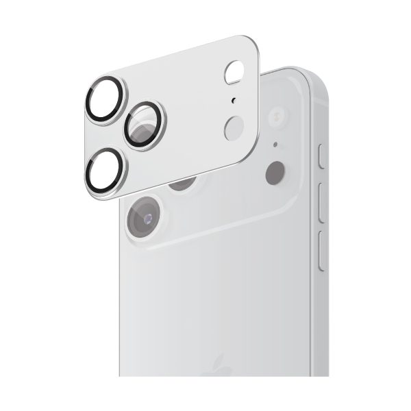 Smartix Ultraguard Aluminium Camera Glass for Iphone 17 Pro Max (Silver)