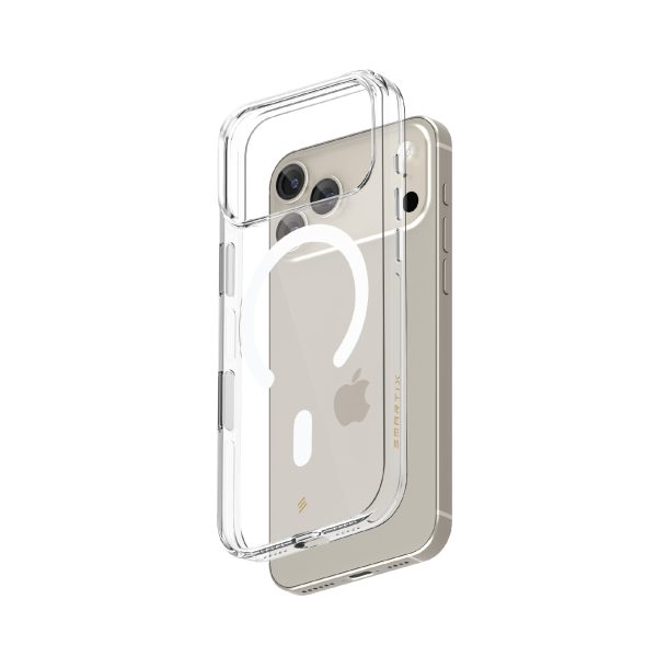 Smartix Ultraguard Ultra Clear Magnetic Case for iPhone 17 Pro (Clear)