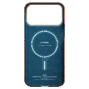 PITAKA Monogram Edge Case for iPhone 17 Pro Max（Leaping - Orange/Blue）