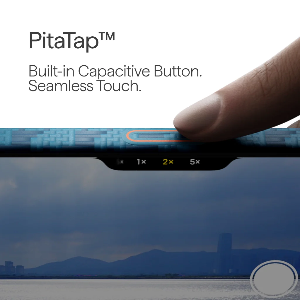 PITAKA  Happiness Rides In Edge Case for iPhone 17 Pro (Indigo）