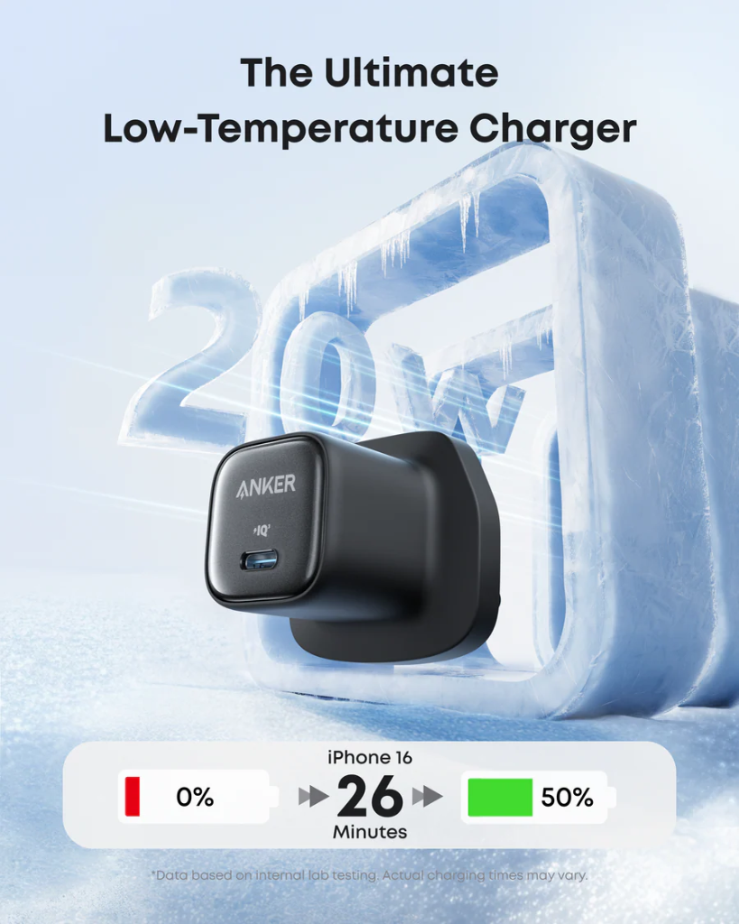 Anker Charger 20W 1C (Black)