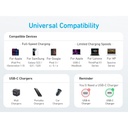 Anker 60W Nylon Charging Cable USB-C to USB-C 2.0 1.8M Black)