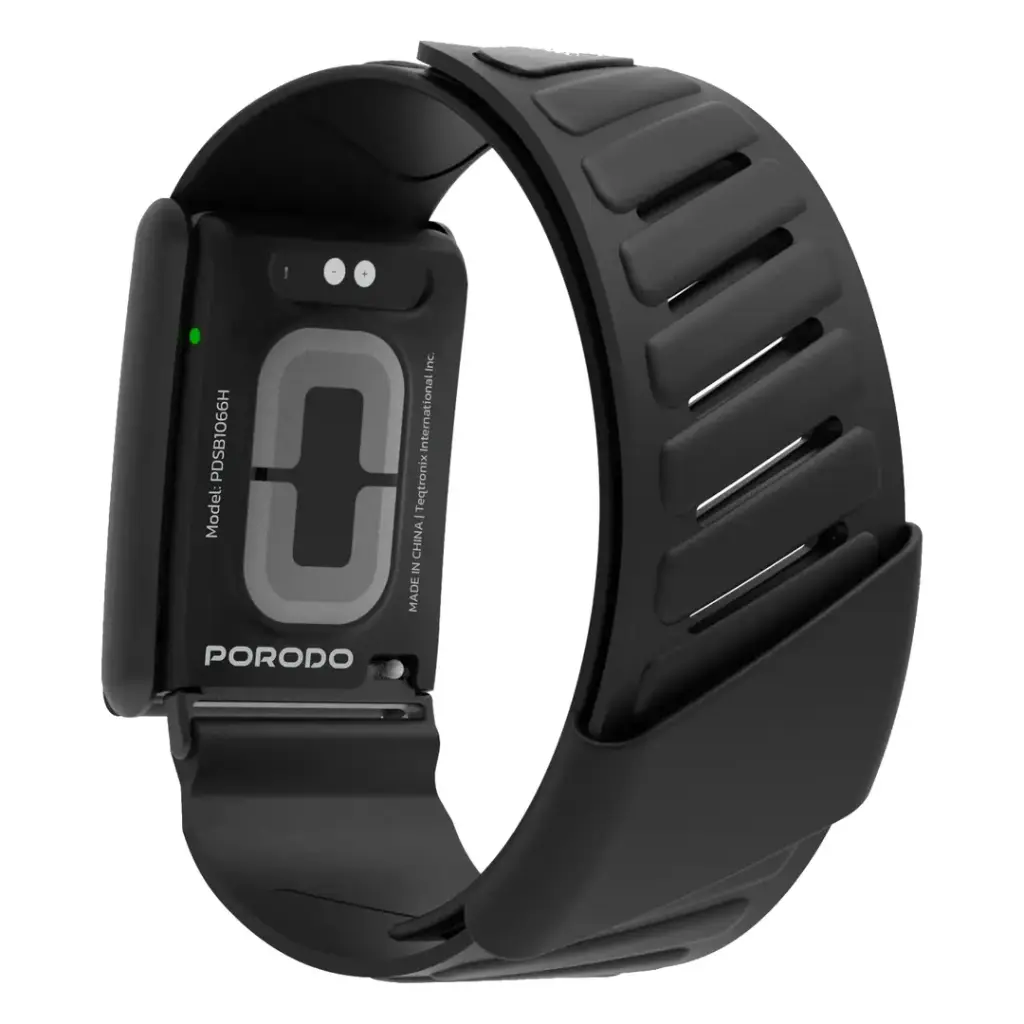 Porodo TrackFit Apex Screenless Fitness Tracker (Black)