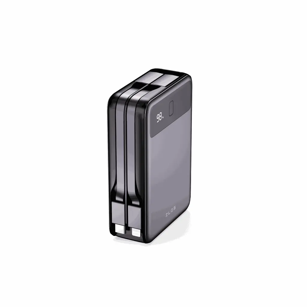 ZLOS 20000mAh  Power Bank 35W with Built-in Cables