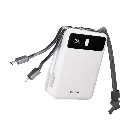 ZLOS 20000mAh Power Bank 22.5W with Built-in Cables